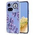Nothing Phone (4a) Pro TPU-hoesje met bloemenpatroon - Blauweregen