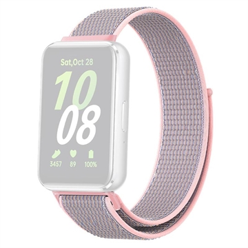 Samsung Galaxy Fit3 Nylon Bandje met Klittenbandsluiting