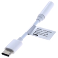 OTB USB-C / 3.5mm Audio-Adapterkabel - Wit