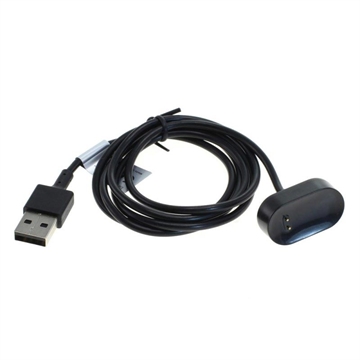 Fitbit Inspire/Inspire HR/Ace 2 OTB USB-oplaadkabel - Zwart