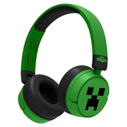 OTL Technologies Minecraft Creeper draadloze hoofdtelefoon voor kinderen - Groen
