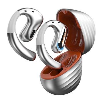 OneOdio OpenRock Pro T1 draadloze open oortelefoon - Zilver