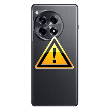 OnePlus 12R Batterij Cover Reparatie - Zwart