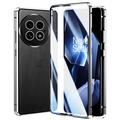 OnePlus 13 Magnetisch Hoesje met Gehard Glas - Zilver