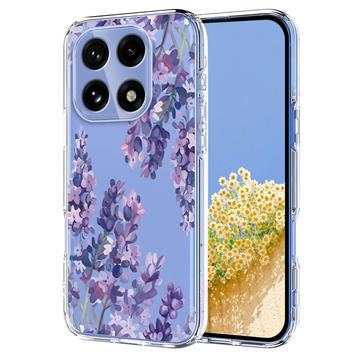 OnePlus 15 TPU-hoesje met bloemenpatroon - Blauweregen