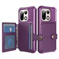 OnePlus 15 TPU Hoesje met Kaarthouder - Paars