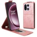 OnePlus 15 Verticale Flip Hoesje met standaard - Roségoud