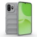 OnePlus 15T Rugged TPU Hoesje - Lichtgrijs