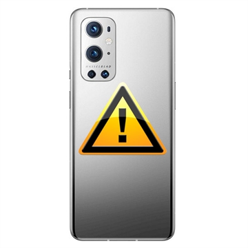 OnePlus 9 Pro Batterij Cover Reparatie - Zilver