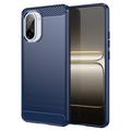OnePlus Ace 5 Racing/Nord CE5 Geborsteld TPU Hoesje - Koolstofvezel