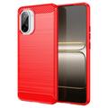 OnePlus Ace 5 Racing/Nord CE5 Geborsteld TPU Hoesje - Koolstofvezel