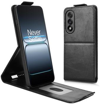 OnePlus Ace 5 Ultra/Nord 5 Verticale Flip Hoesje met standaard - Zwart