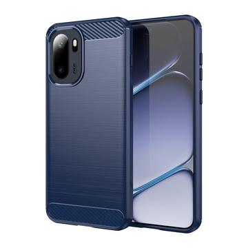 OnePlus Ace 6 Geborsteld TPU Hoesje - Koolstofvezel