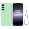 OnePlus Nord 5 Vloeibare siliconen hoesje met polsbandje
