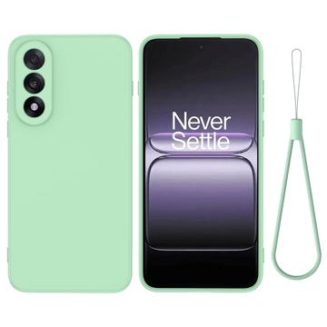 OnePlus Nord 5 Vloeibare siliconen hoesje met polsbandje