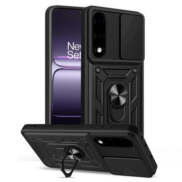 OnePlus Nord 5 Roterende ring hybride hoesje met camera schild