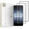 OnePlus Nord 5 Tech-Protect Glass Fit+ Glazen Screenprotector - 2 st. - Zwart