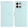 OnePlus Nord 6 Portemonneehoes met Stippenpatroon - Blauw