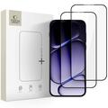 OnePlus Nord 6 Tech-Protect Glass Fit+ Glazen Screenprotector - 2 st. - Zwart
