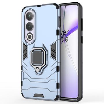 OnePlus Nord CE4/Ace 3V Hybride Hoesje met Ring Houder - Blauw