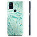 OnePlus Nord N10 5G TPU Hoesje - Groen Mint