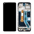 OnePlus Nord N100 Voorzijde Cover & LCD Display - Zwart