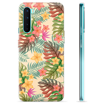 OnePlus Nord TPU Hoesje - Roze Bloemen