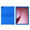 OnePlus Pad Go 2/Oppo Pad Air5 Silicone Hoesje met Kickstand - Blauw