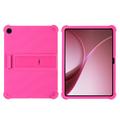 OnePlus Pad Go 2/Oppo Pad Air5 Silicone Hoesje met Kickstand - Hot Pink