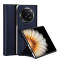 Oppo Find N5 Dux Ducis Bril Flip Hoesje - Blauw