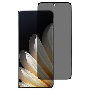 Oppo Find N5 Privacy Full Cover Glazen Screenprotector - Zwarte Rand