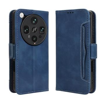 Oppo Find X8 Ultra kaarthouder portemonnee hoesje - Blauw
