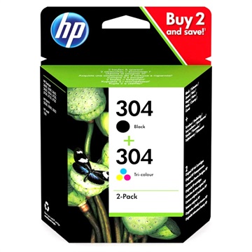 HP 304 Multipack Inktpatroon 3JB05AE - 4 Kleuren