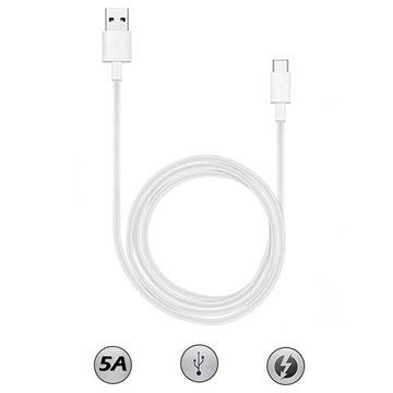 Huawei AP71 SuperCharge USB Type-C Kabel - 1m - Wit