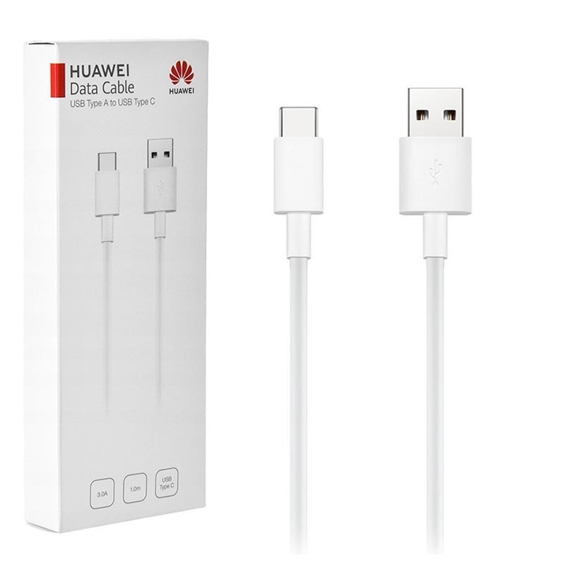 Kreek vaardigheid koppeling Huawei CP51 USB-C Kabel 55030260 - 1m - Wit