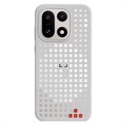 OnePlus 15 Magnetische hoesje met gaatjespatroon 5431102022 - Grijs
