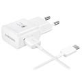 Samsung EP-TA20EW USB-C Snel Reislader - Wit