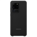 Samsung Galaxy S20 Ultra Siliconen Hoesje EF-PG988TBEGEU - Zwart