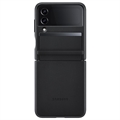 Samsung Galaxy Z Flip4 Flap Leder Cover EF-VF721LBEGWW