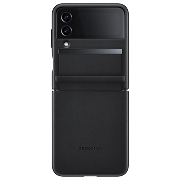Samsung Galaxy Z Flip4 Flap Leder Cover EF-VF721LBEGWW