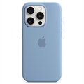 iPhone 15 Pro Apple Siliconen Hoesje met MagSafe MT1L3ZM/A - Winterblauw