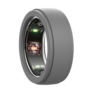 Oura Ring Gen3 Antikras Siliconen Hoesje - Maat: 6/7/8/9 - Donkergrijs