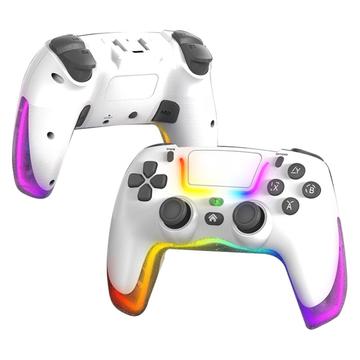 P07 Dazzle Lighting Draadloze Bluetooth Controller voor PS4/Android/iOS/Switch/PC