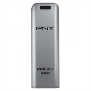PNY Elite Steel USB-A 3.1-stick FFD64GESTEEL31G-EF - 64GB