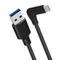 PQ102 High-Speed USB-C-kabel voor pc-VR voor Meta Quest 2/3/3S - 1.5m/10Gbps - Zwart