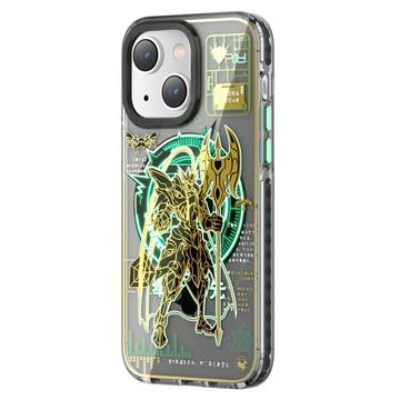 Kingxbar PQY Mecha Mag iPhone 14 Plus Hybride Hoesje - Groen