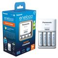 Panasonic Eneloop BQ-CC17 Slimme Batterijlader met 4x AA Oplaadbare Batterijen 2000mAh