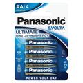 Panasonic Evolta LR6/AA Alkaline batterijen