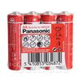 Panasonic R6RZ/4P Zink-koolstof AA-batterijen - 4 stuks.