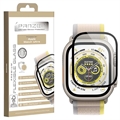 Panzer Flexible Glass Apple Watch Ultra/Ultra 2 Screenprotector - 49mm - Zwart